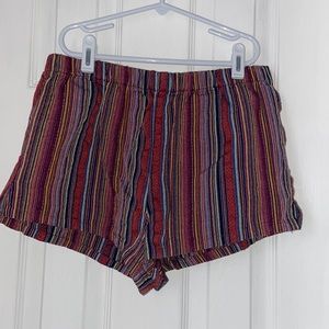 Forever 21 Weave Patterned Shorts